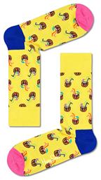 Happy Socks Γυναικείες Κάλτσες Κίτρινες από το Notos