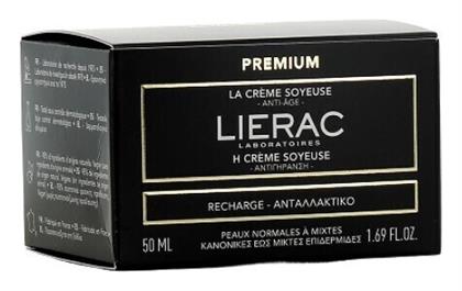 Premium La Creme Soyeuse Refill Rich Αντιγηραντική Κρέμα Προσώπου Ημέρας με Υαλουρονικό Οξύ 50ml Lierac από το Pharm24