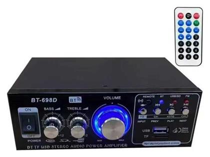 Ολοκληρωμένος Ενισχυτής Hi-Fi Stereo BT-698 Μαύρος