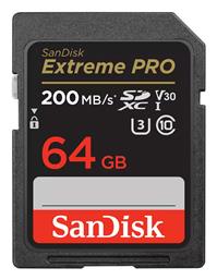 Extreme Pro SecureDigital SDXC 64GB Class 10 U3 V30 UHS-I Sandisk