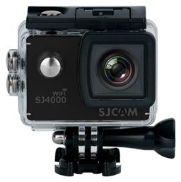 SJ4000 Action Camera Full HD (1080p) Υποβρύχια (με Θήκη) με WiFi Μαύρη με Οθόνη 1.5'' SJCAM