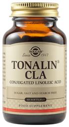 Tonalin CLA Συμπλήρωμα Διατροφής 1300mg 60 μαλακές κάψουλες Solgar