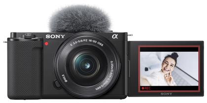ZV-E10 Kit (E PZ 16-50mm F3.5-5.6 OSS) Μαύρη Sony από το e-shop