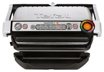 OptiGrill+ GC712D Τοστιέρα Γκριλιέρα με Αποσπώμενες Πλάκες 2000W Inox Tefal