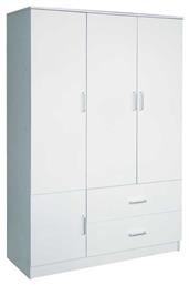 Τρίφυλλη Closet 120x50x180cm Λευκή - Woodwell από το Esmarket