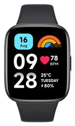 Redmi Watch 3 Active Αδιάβροχο με Παλμογράφο (Μαύρο) Xiaomi από το e-shop