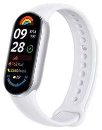 Smart Band 9 Αδιάβροχο με Παλμογράφο Glacier Silver Xiaomi